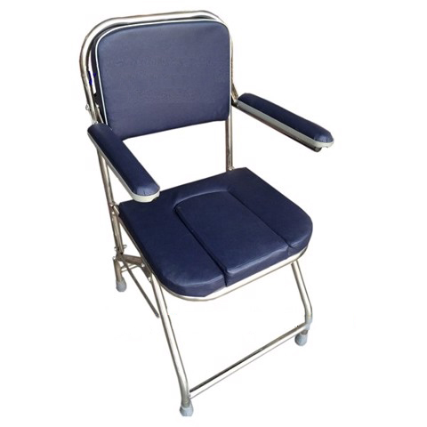 Ghế bô vệ sinh inox, mặt nệm Việt Nam