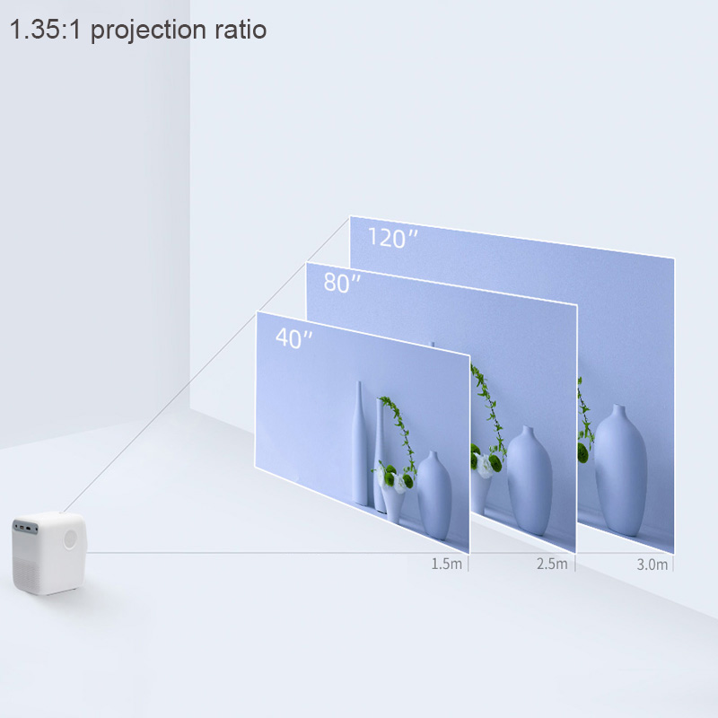 Máy Chiếu Mini Xiaomi Wanbo T2 Max LCD LED 4K HD 1080P - Bản Quốc Tế